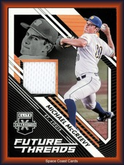 2021 Panini Elite Extra Edition Future Threads Jersey #FT-MC Michael McGreevy